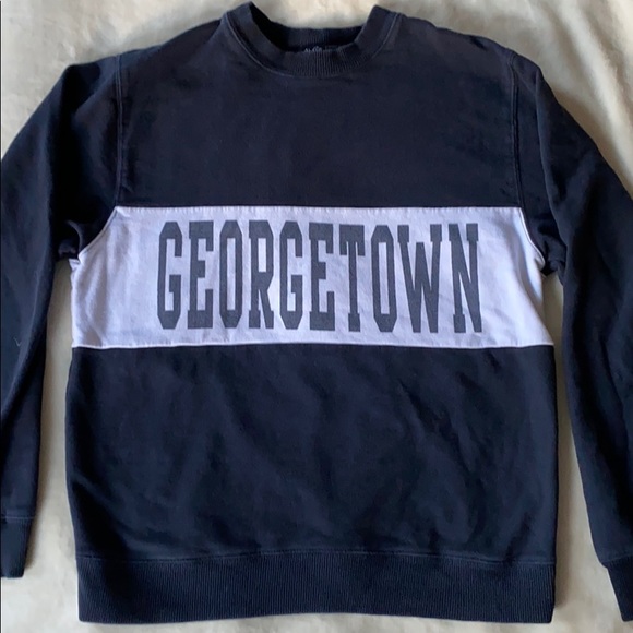 brandy melville georgetown sweatshirt